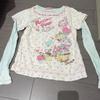 Sweet Kawaii Cartoon Tshirts Polka Dot Print Women T-shirt Loose Casual Contrast Color Cute Graphic Tee Tops Japan Y2k Aesthetic
