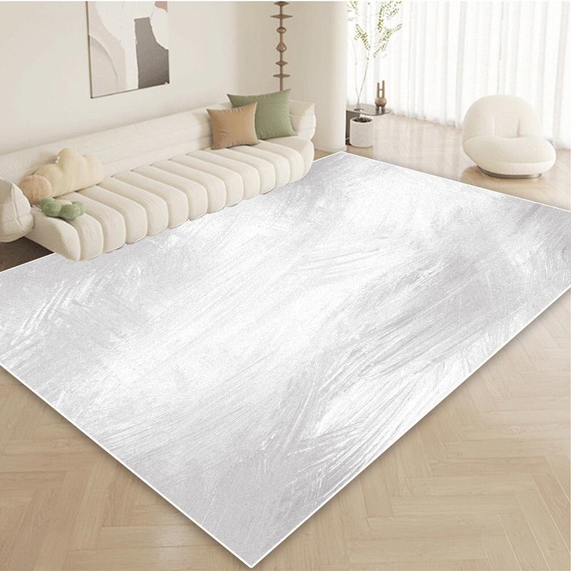 Modern Minimalism Light Colored Carpet Living Room Sofa Area Coffee Tables Non-slip Lint-free Rugs Decoration Bedroom Floor Mat