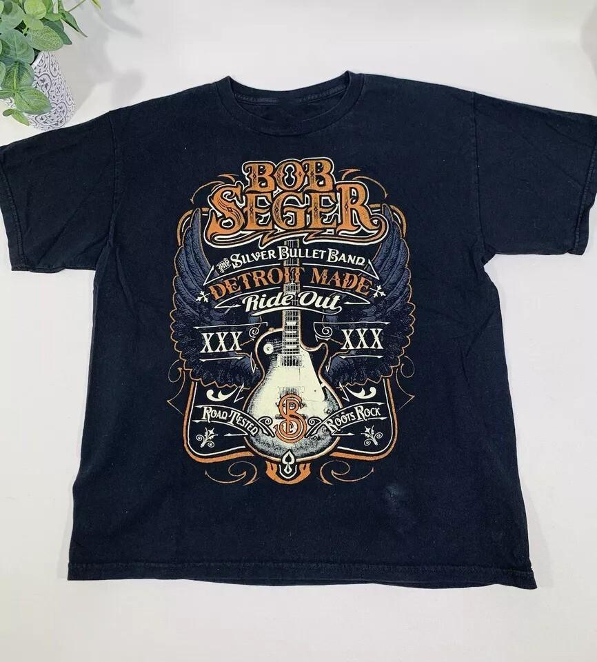 Bob Seger and The Silver Bullet Band Ride Out Tour 2014-2015 Shirt 2side BL706 Unisex T-Shirt
