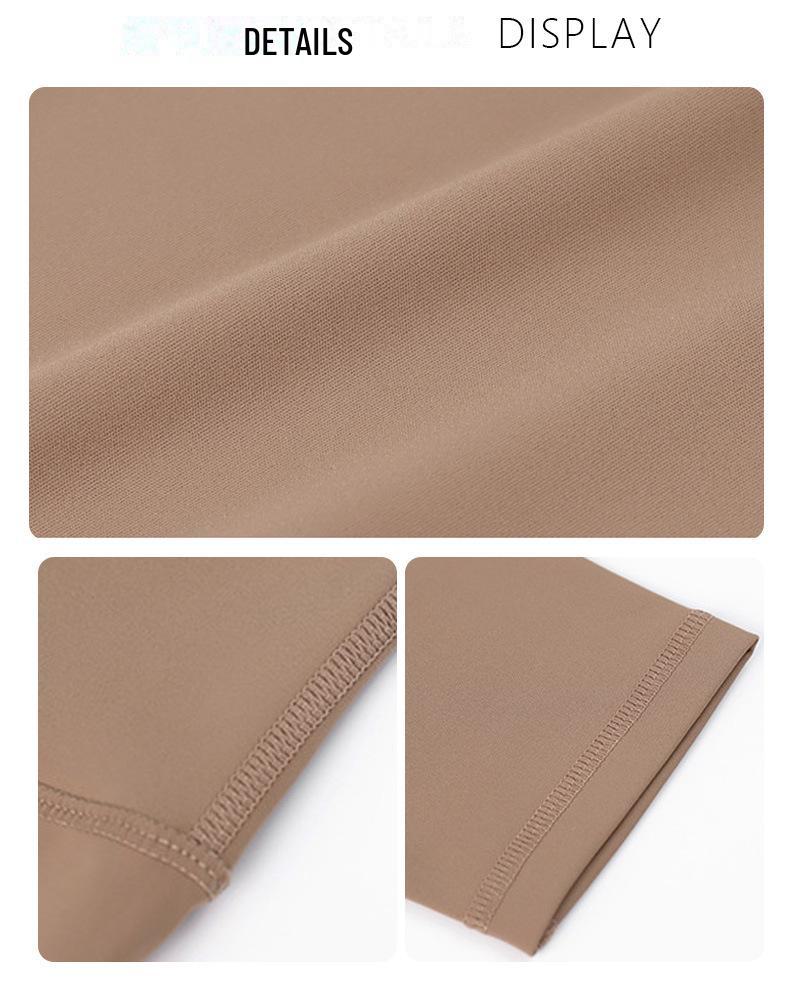 New Seamless High-Waist Yoga Pants: Nude Feeling, No Lines, Tight Fit for Women