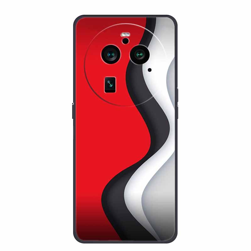 For OPPO Find X6 Pro Cases Fashion Soft Silicone Phone Covers For OPPO Find X6 5G Back Case Fundas Coque Bumper Find X6 X6Pro 5G