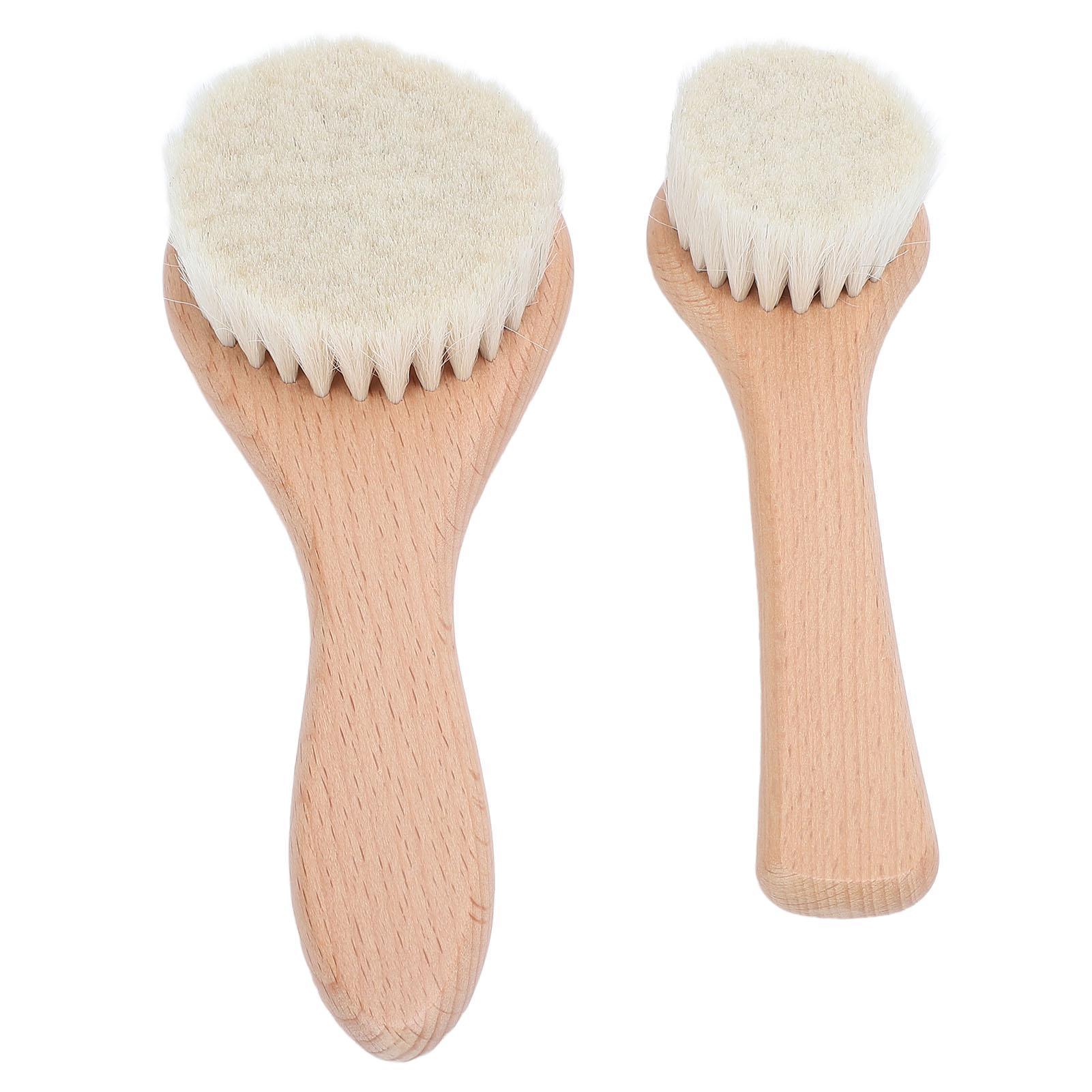 

2 шт. Щетка для душа, многоразовая щетка для ванны, скребок для душа с нескользящей ручкой для мытья шампунем