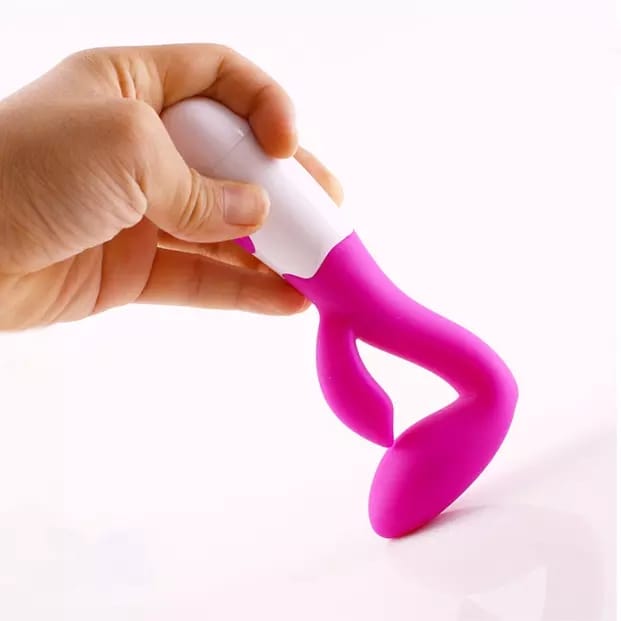 Silicone Stimulator Dildo 7 Modes Waterproof Intimate Body Massage with Batteries NOT INCLUDED