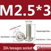 ISO7380 Stainless Steel Hex Drive Dome Head Screws - M2 to M16