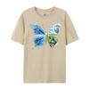 Frutiger Aero Ästhetik Schmetterling Computer Fische Landschaft Niedlich Übergroßes T-Shirt Camisetas Street Wear T-Shirts
