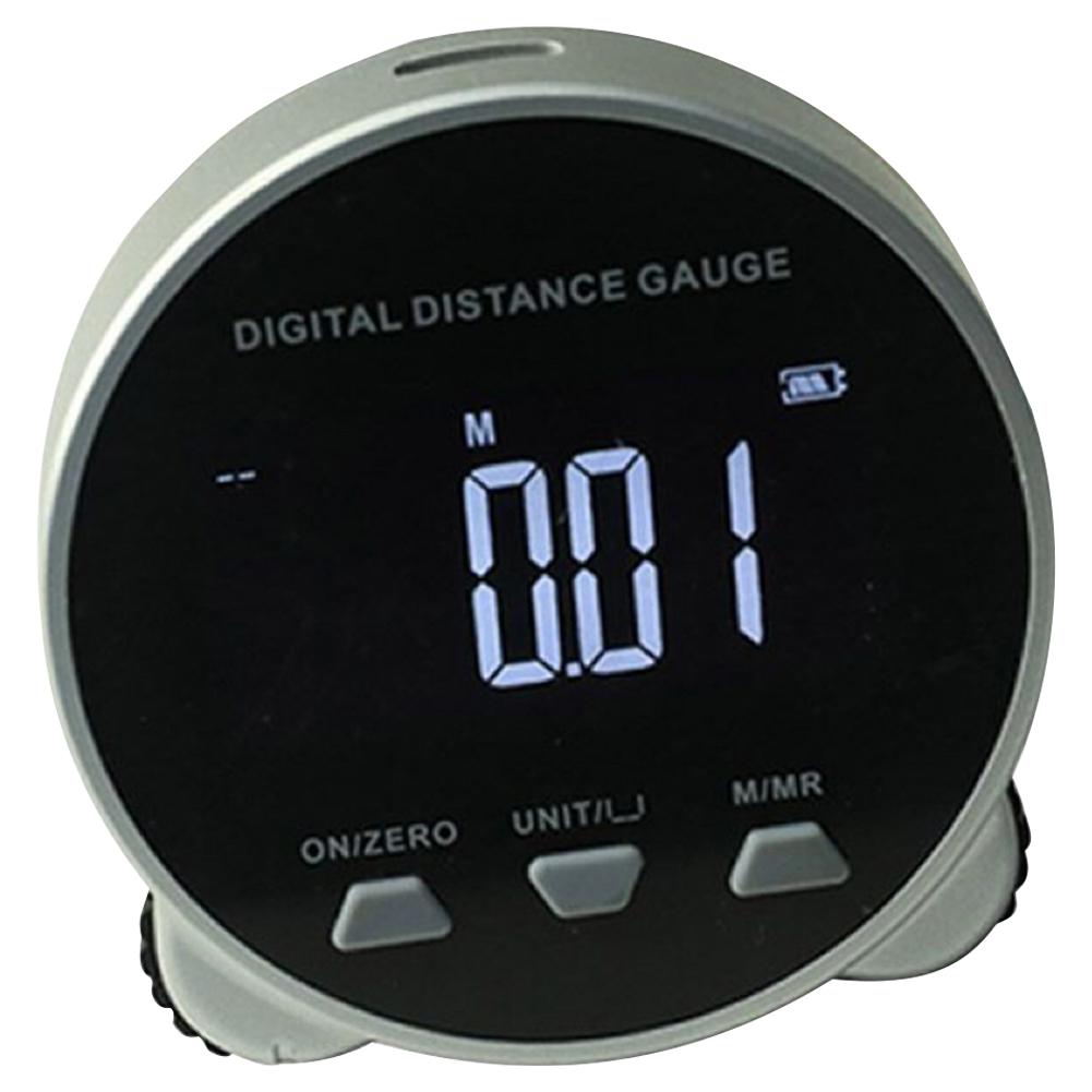 

Электронная рулетка Цифровая роликовая линейка 199,999 м Полупроводниковый микропроцессор Электронный дальномер для измерения длины чёрный