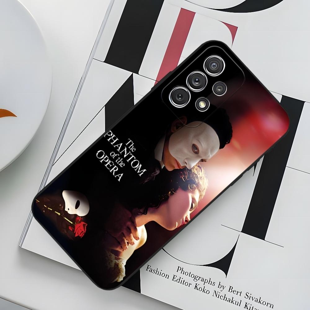 The Phantom Of The Opera Phone Case for Sumsung Galaxy S24 S23 S22 S21 S20 A24 A34 N20 M54 A54 A53 Fe Plus Ultra Black Soft Cove