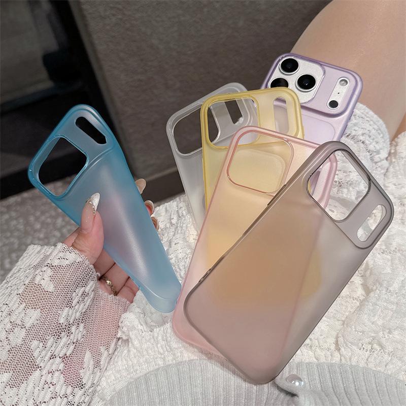 iPhone 17 Pro Full-Coverage Anti-Drop TPU Case - Pure Color