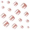 Coating flash hot-selling nude solid color foot nail wearable foot nail piece popular foot nail piece in Europe and America
