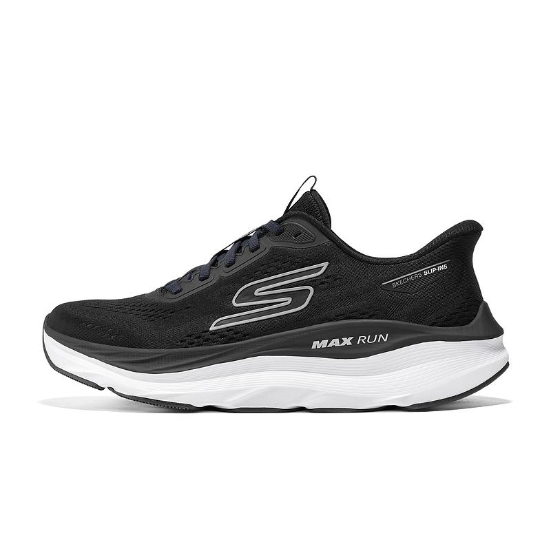 Skechers Go Comfortable Versatile Breathable Low-Top Running Shoes Men sneakers Black 221000-BKW 39.5