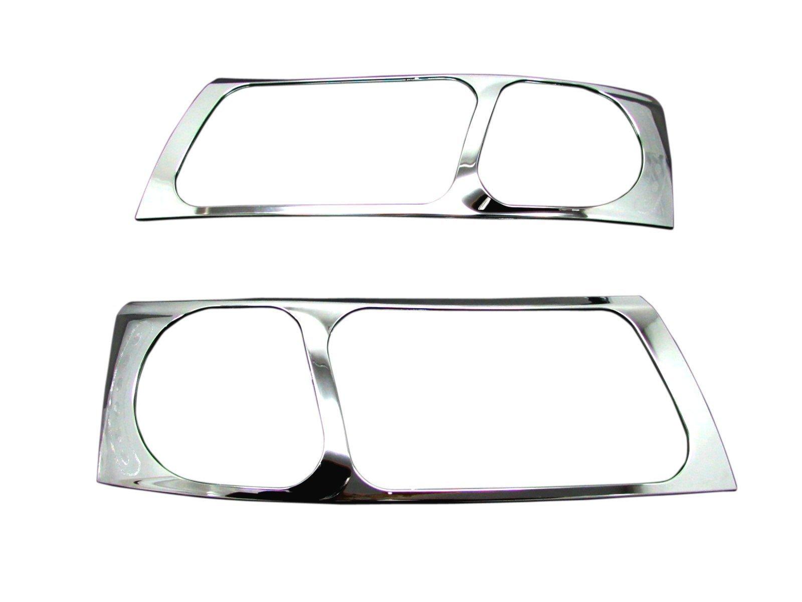 BRIGHTZ Chrome Plated Headlight Rings for Probox Wagon NCP P59 Probox Wagon 58/59 [HEAD-037] NCP58G, NCP59G, P58, (Product Code 21480)