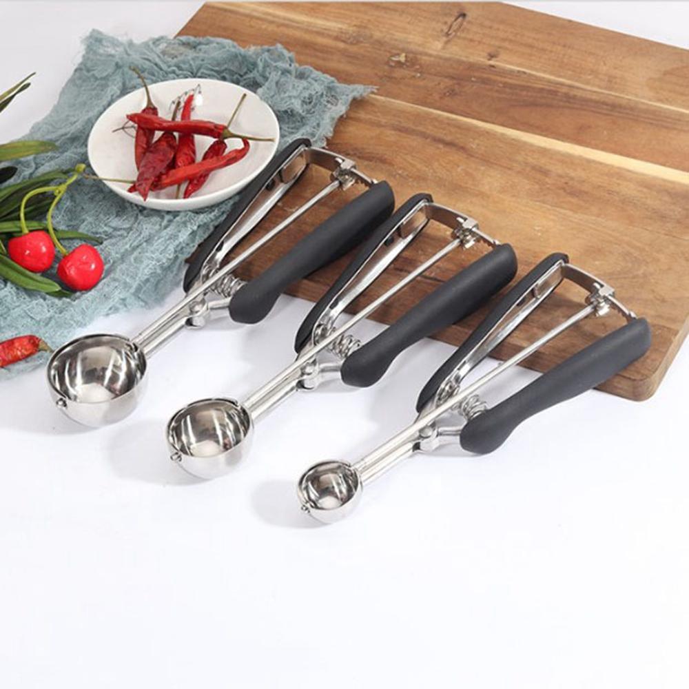 Cutter Meatball for Watermelon Kitchen Tool Ice Ball  Spoon Ice Ball Digger Ice Cream Scoop