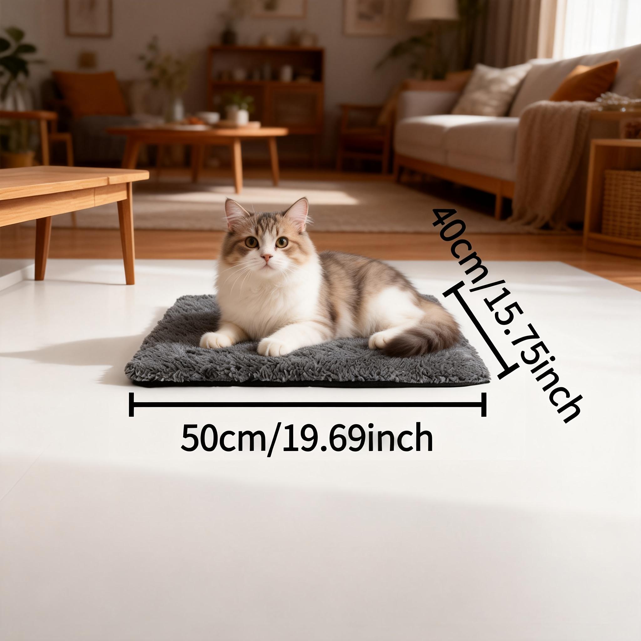 

Self-heating cat pad free warm thermal insulation washable pet pad soft surface suitable for cats self-heating mattress S