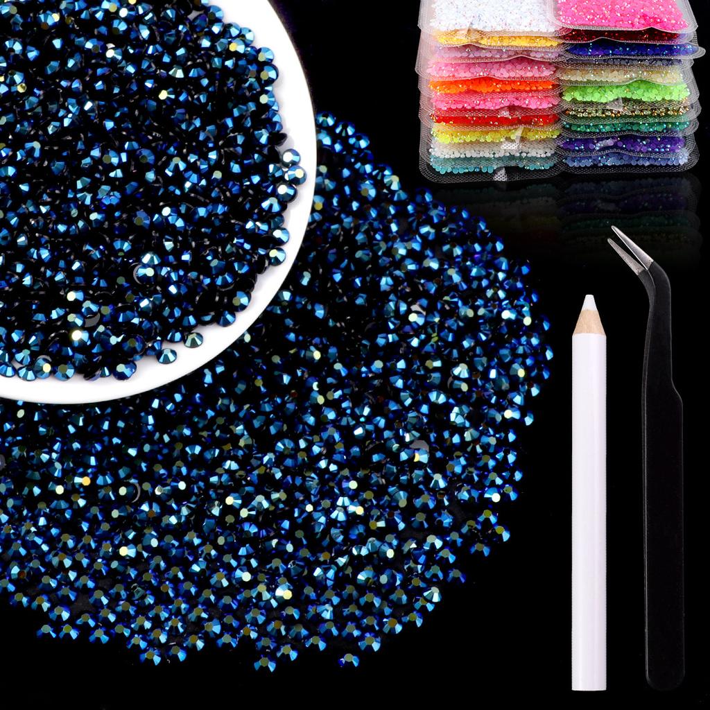 2Mm3Mm4Mm Flat Bottom Resin Drill Diy Handmade Mobile Phone Case Beauty Sticker Drill