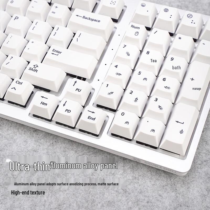 Double Shell M96 Tri-Mode Silent Mechanical Keyboard