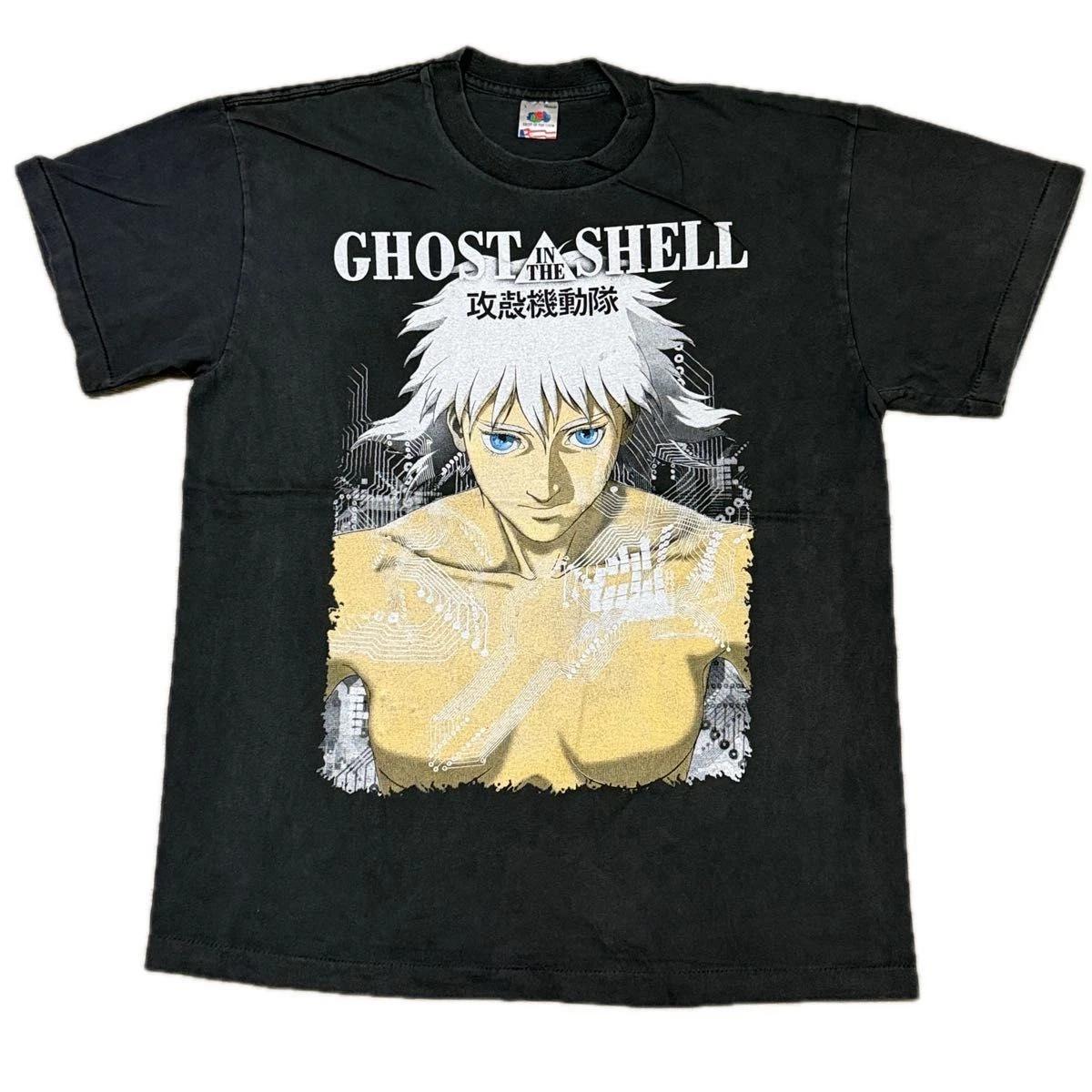 Ghost in the Shell Motoko Kusanagi Graphic Movie T-Shirt XL Black 3XL