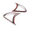 Carbon Fiber Dashboard Air Vent Cover Trims For -2024 Mazda 3 Accessories