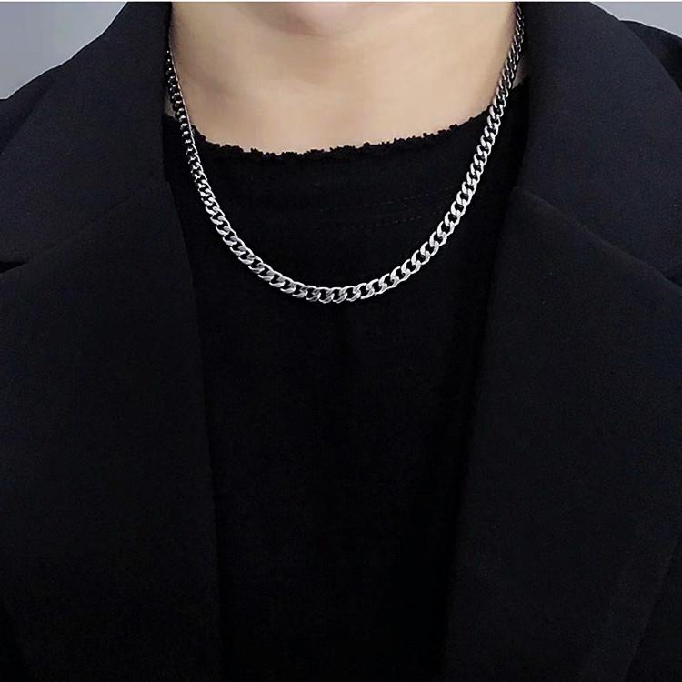 Trendy Spiral Geometric Pendant Necklace: Minimalist Hip-Hop Style for Men, Boys, and Girls In Cool Titanium Steel.