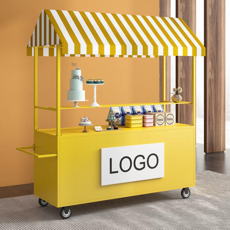 Mobile Snack and Retail Cart for Night Markets and Scenic Areas