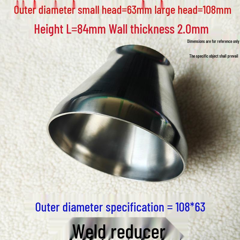 Hongshun 304 Stainless Steel Polished Concentric/Eccentric Reducer Pipe