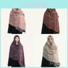 Ethnic Style Embroidered Scarf With Tassels For Women Fall Fashion