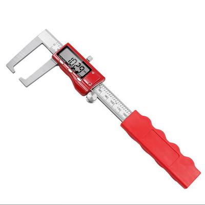 0-150mm Digital Outside Groove Caliper Car Brake Disc Thickness Measuring Tools 0.01mm Brake Pad Abrasion Test Mechanics Ruler