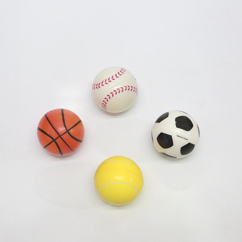 

6.3cm Stress Relief PU Foam Globe Ball - Soft, Durable Pet Toy