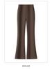 Women's High-Waisted Micro Flare Pants - 2026 Petite Slimming Spring & Autumn Versatile Suit Style