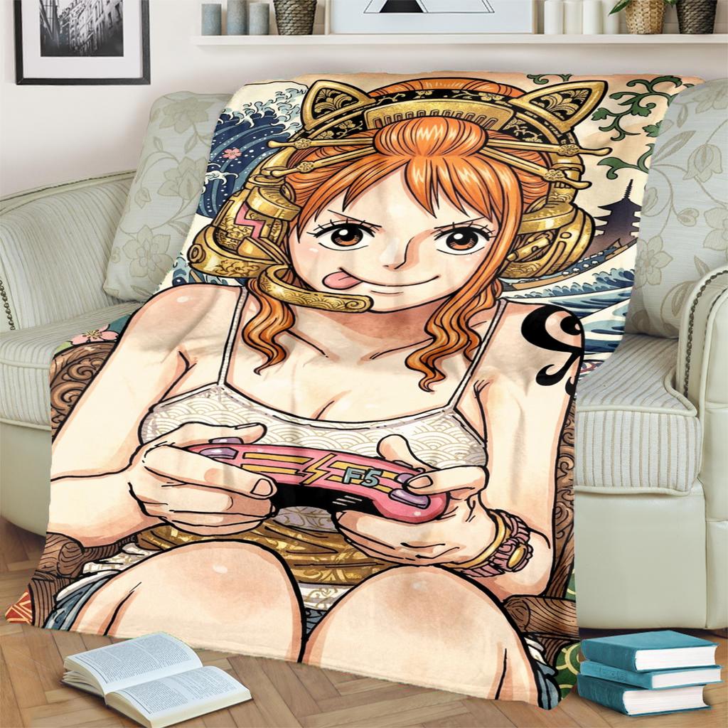 Soft Comfortable "ONE PIECE" Blanket Flannel Warm for Sofa, Bed, Bedroom and Travel
