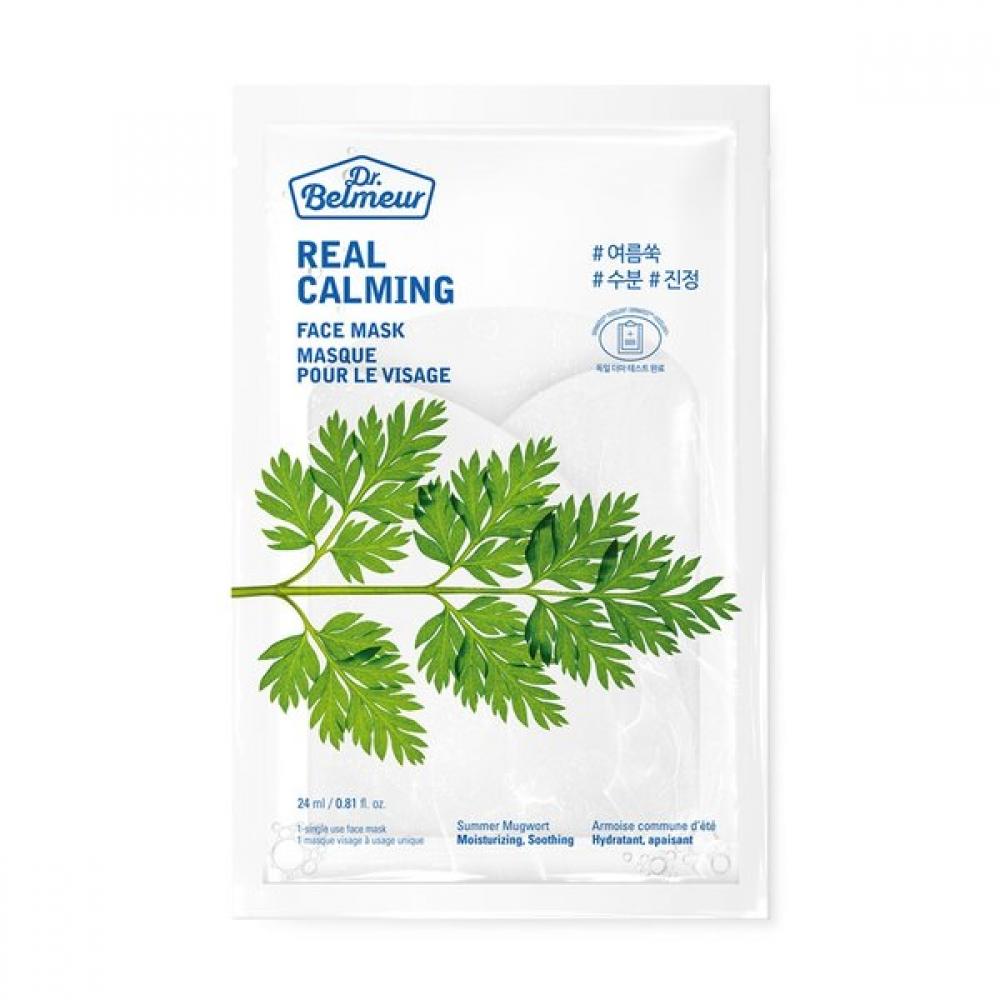 The Face Shop Dr. Belmayer Real Calming Mask Summer Mugwort