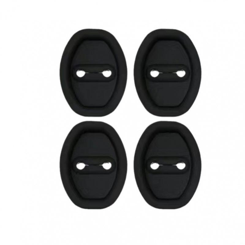Universal Car Door Shock Absorbing Anti-Collision Buffer Pad & Rubber Sleeve