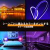100V Newly Developed EL Fluorescent Tube LED Tape Light Waterproof No Wiring Required Plug and Play Christmas Decoration Neon Sign Bright Long Lasting