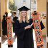 Graduation Banner 2026 Vertical Porch Sign Large Congrats Grad Hanging Decoration for Indoor Outdoor Party School Event Ceremony