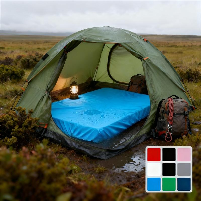 Waterproof Moisture-Proof Camping Mattress Fitted Sheet - Tent Bed Cover Durable Outdoor Bed Protector for Camping, Hiking & All-Weather Outdoor Use