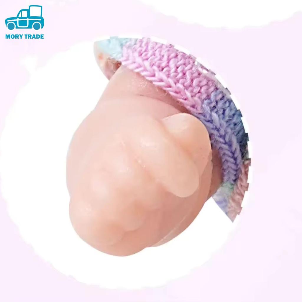 MORYTRADE Doll Set of 4 Mini Size with Dress Interior 4 Brightly Colored Dolls Costumes, Up, Object, 6+,