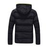 Men's Hooded Cotton Padded Jacket Men's Extra Thick Warm Short Cotton Padded Jacket