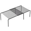 Expandable Shelf Organizer For Kitchen Countertop, Metal Cabinet Organizer Pantry Sht, Space Saving Non Slip Rustproof