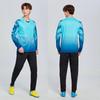Men's Long Sleeve Goalkeeper Uniform Set with Knee & Elbow Pads for Adult Football Competition