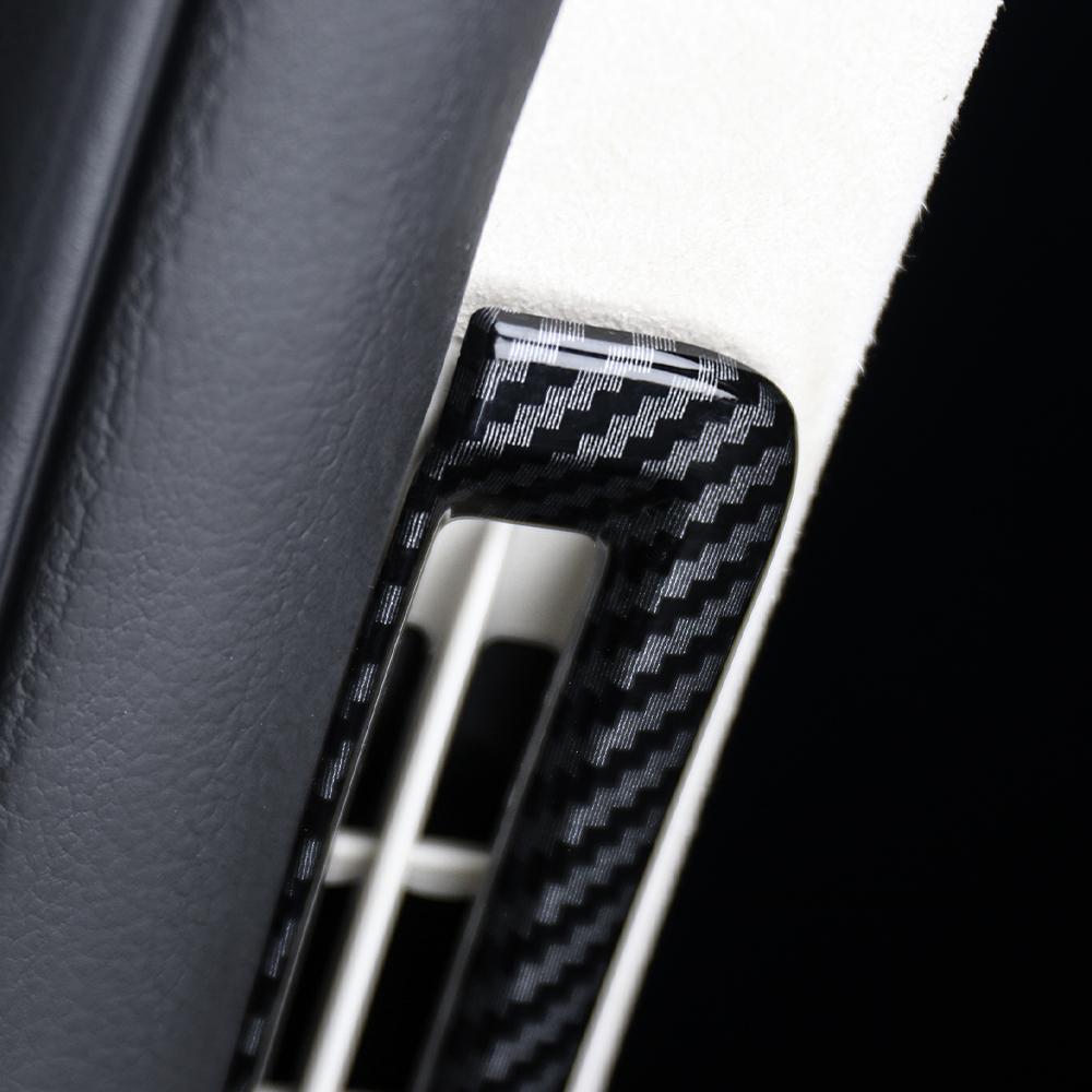 2PCS Car Interior Dashboard Front Upper Air Vent Outlet Cover Trim For Genesis GV70 2022-2025 AccessoriesGood Product