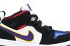 Kids' Sneakers Nike Jordan 1 Mid SE Black Field Purple (TD) Black/Field Purple/White