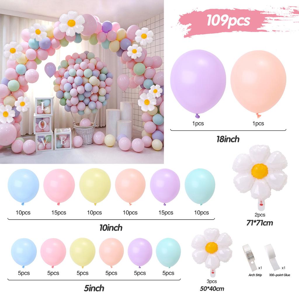 Balloon Chain Set Confession Engagement Balloon Set Opening Birthday Scene Arrangement Balloon