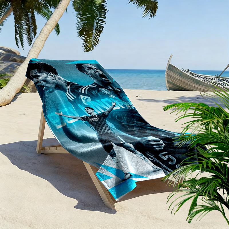 Bellingham Shines England'S Future Star Beach Towel Soft Portable For Travel Seaside Swim Absorbent Bath Towel Beach Towel