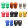 Bike Motorcycle Wheel Tire Valves Caps Cover with Strong Compatibility, Corrosion Resistant Against Dirt and Moisture 2x