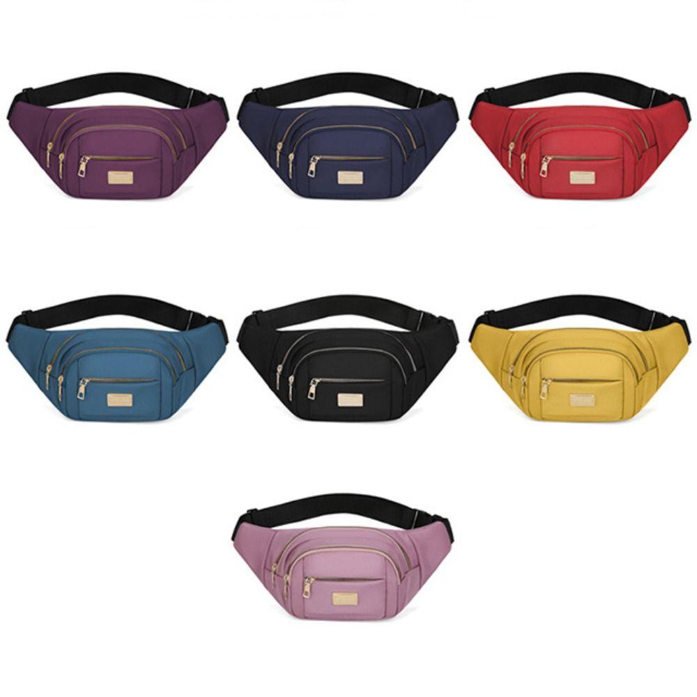 Torba biodrowa Oxford Cloth 7 kolorów, nerki, casualowe, damskie, unisex