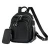 Soft Leather Backpack Student Schoolbag Large Capacity Travel Bag PU Women's Backpack