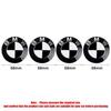 NEOW3 For BMW E39 E46 E90 E60 E87 E53 F10 F20 F30 M X3 X5 X6 Accessories 4Pc 68mm 56mm Wheel Center Caps Emblem Badge 50th Anniversary