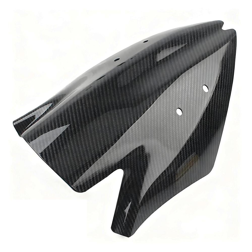 Motorcycle aftermarket tall windshield, dual bubble windscreen, air deflector, compatible with Kawasaki Z1000 2010-2013