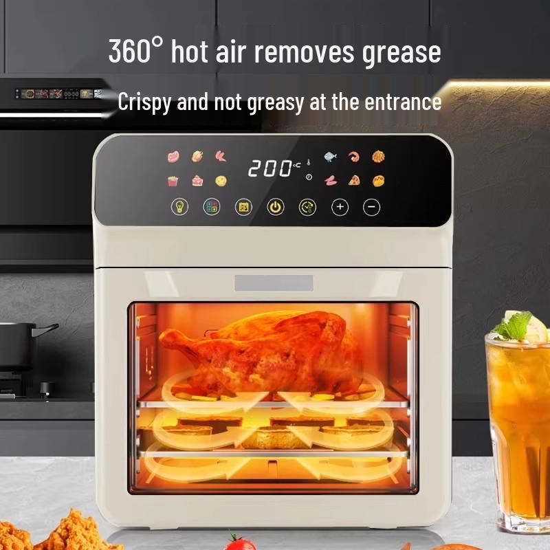 Smart Multi-Function Air Fryer & Oven: Large Capacity, Fully Automatic