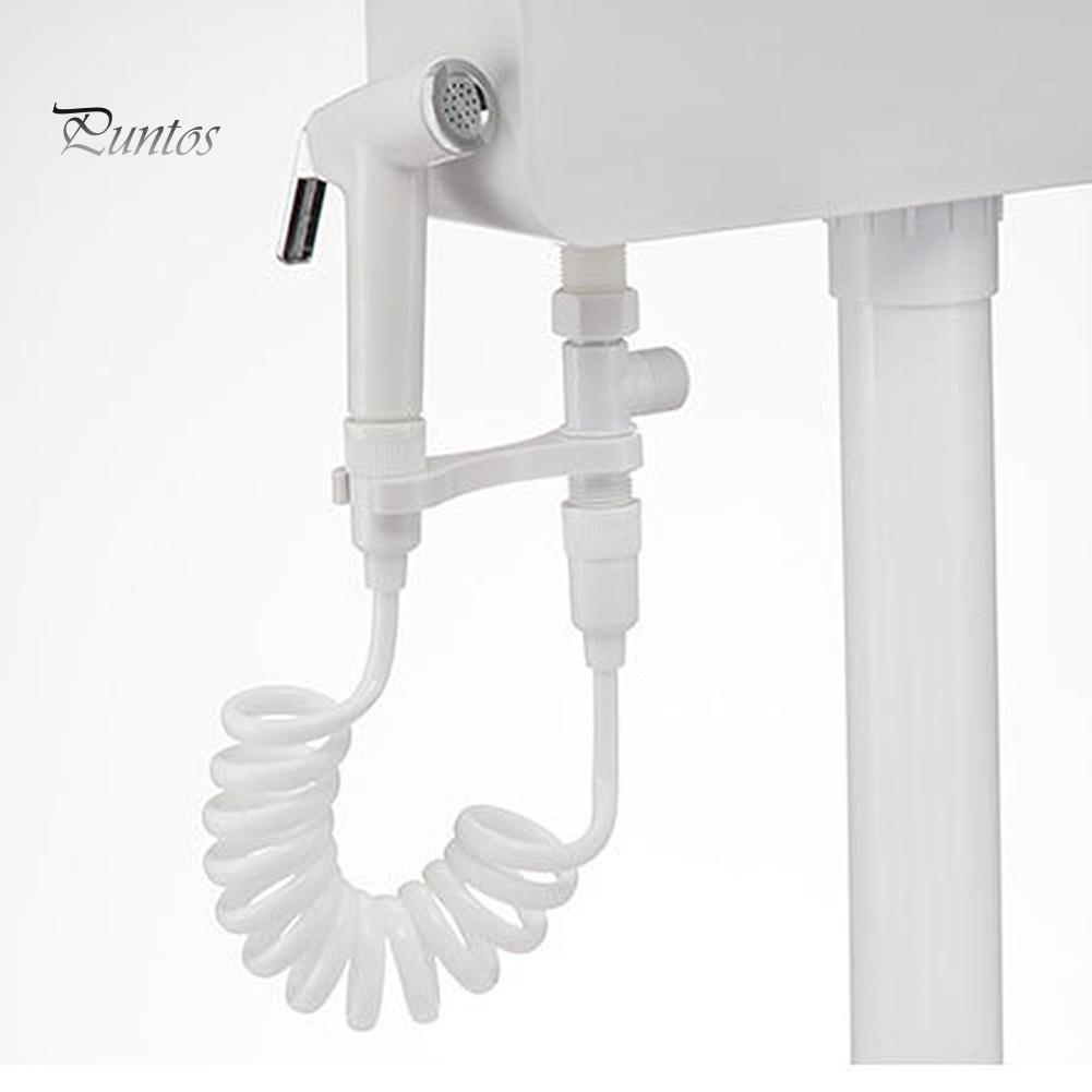Puntos Asiento Inodoro Dispositivo Sanitario Bidé Rociador Cabezal Rociador Manguera Kit de Limpieza