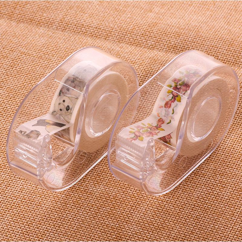 

AGU Washi Tape Cutter: Compact Base & Holder for Paper Tape